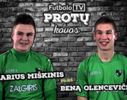 Futbolo.TV protų kovos: M.Miškinis vs. B.Olencevičius