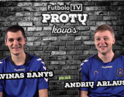 Futbolo.TV protų kovos: Ž.Banys vs A.Arlauskas