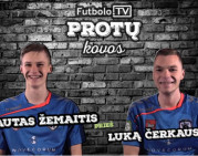 Futbolo.TV protų kovos: V.Žemaitis vs L.Čerkauskas