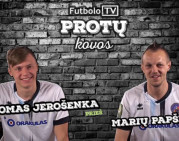 Futbolo.TV protų kovos: A.Jerošenka vs. M.Papšys