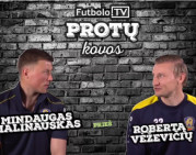 Futbolo.TV protų kovos: M.Malinauskas vs. R.Vėževičius