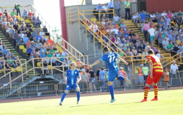 Puikiai žaidusi "Kruoja" paskutinę sekundę nusileido Balstogės "Jagiellonia"