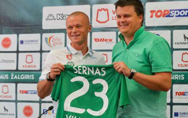 D.Šernas: Atstovausiu geriausiam klubui Lietuvoje