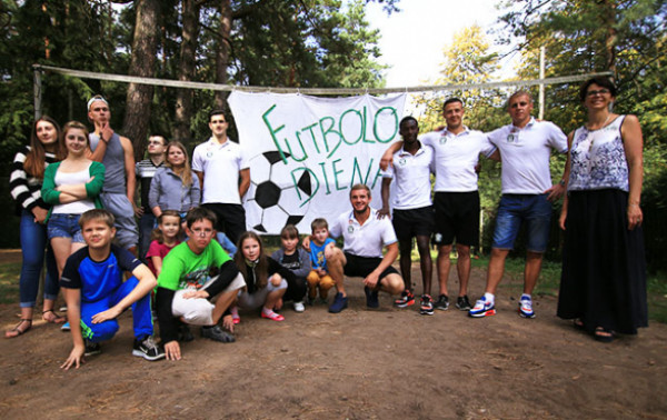 Žalgiriečiai dalyvavo sanatorijos futbolo šventėje