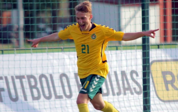 D.Šėgždos įvarčio nepakako Lietuvos U21 rinktinei pergalei pasiekti