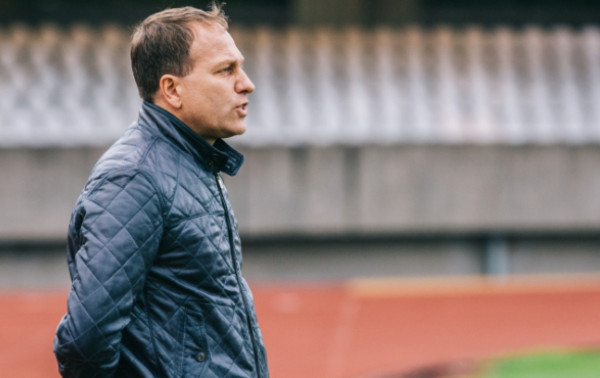 L.Bičkauskas: „Kantriai treniruosimės ir futbolo dievai atsisuks į mūsų pusę“