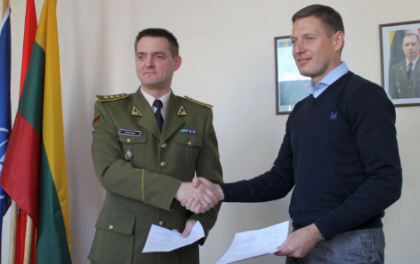 Kauno „Stumbras“ bendradarbiaus su Lietuvos kariuomene