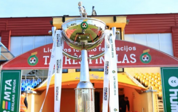 Ištraukti LFF taurės pusfinalio burtai
