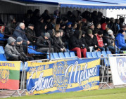 Jonavos stadione montuojama apšvietimo įranga