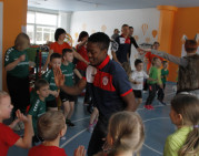 „Stumbras“ futbolo magija dalinosi su pačiais mažiausiais
