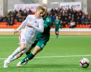 Geriausio jaunojo mėnesio futbolininko laurai – „Sūduvos“ talentui
