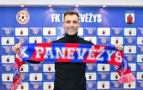 „Panevėžyje“ – pirmasis futbolininkas iš Juodkalnijos